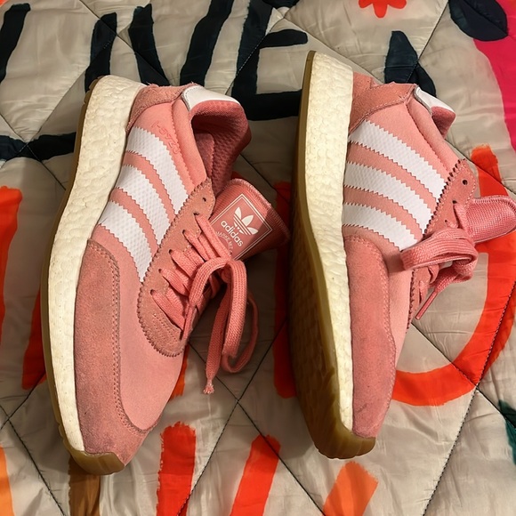 Pink Suede Adidas 🎀 - Picture 3 of 9